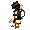 Black and Gold Biomechanical Arm - virtual item