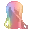Banana Head Lady Hair - virtual item (Wanted)